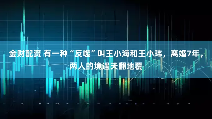 金财配资 有一种“反噬”叫王小海和王小玮，离婚7年，两人的境遇天翻地覆